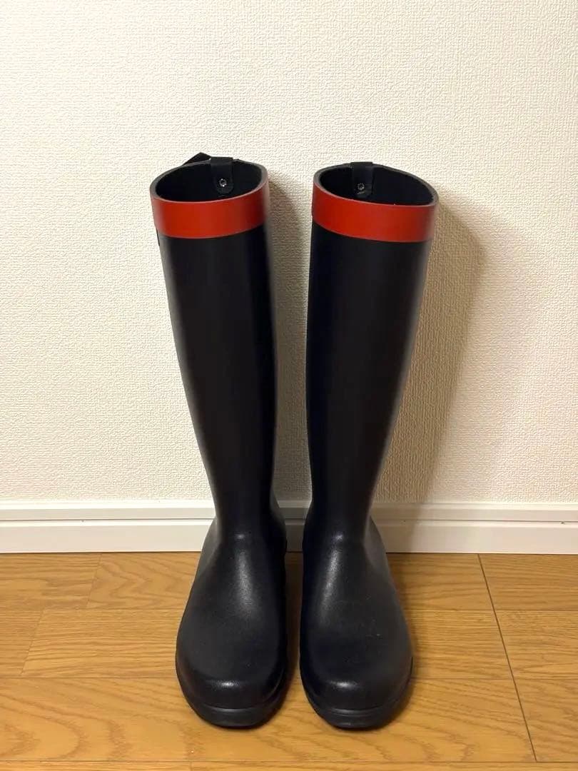 AIGLE ミリカヒールラバーロングブーツ レインブーツ