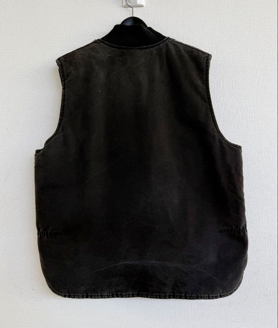 スペシャル 80s アメリカ製 ヴィンテージ カーハート ベスト XL ブラック
