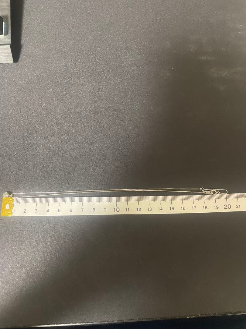 ダイヤモンド0.32ct pt900/850 チェーンネックレス
