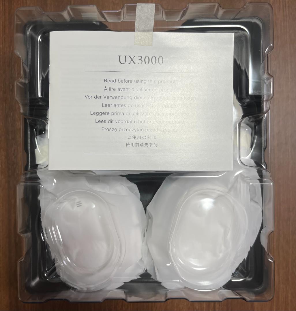 Final UX3000 White ヘッドフォン　白