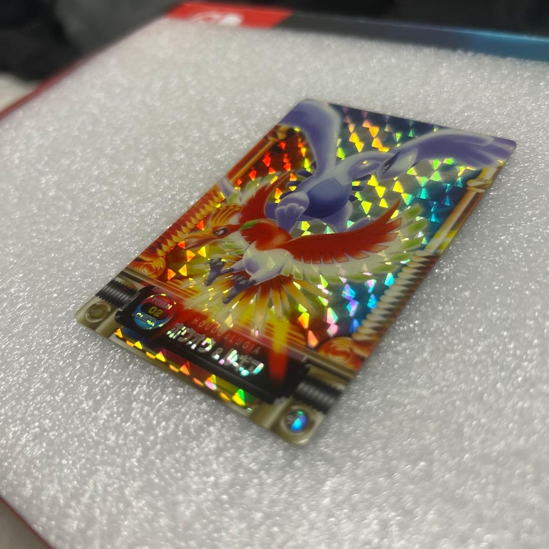 ホウオウ & ルギア ホログラムカード