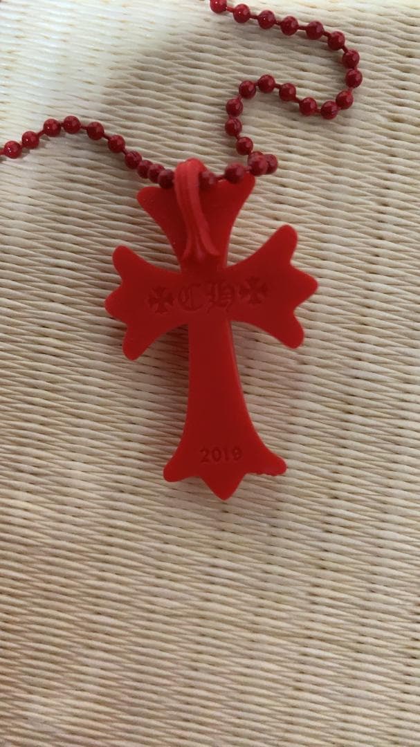 CHROME HEARTS ネックレス レッド