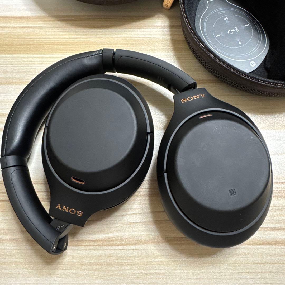 (良品中古) SONY WH-1000XM4 ワイヤレスNCヘッドホン ブラック