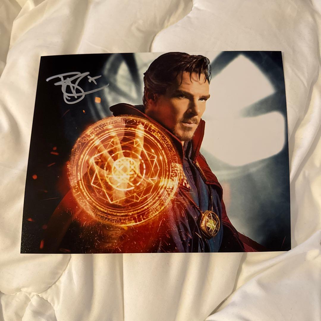 ベネディクト・カンバーバッチ サインフォト おまけ ハンニバル セレブフォト