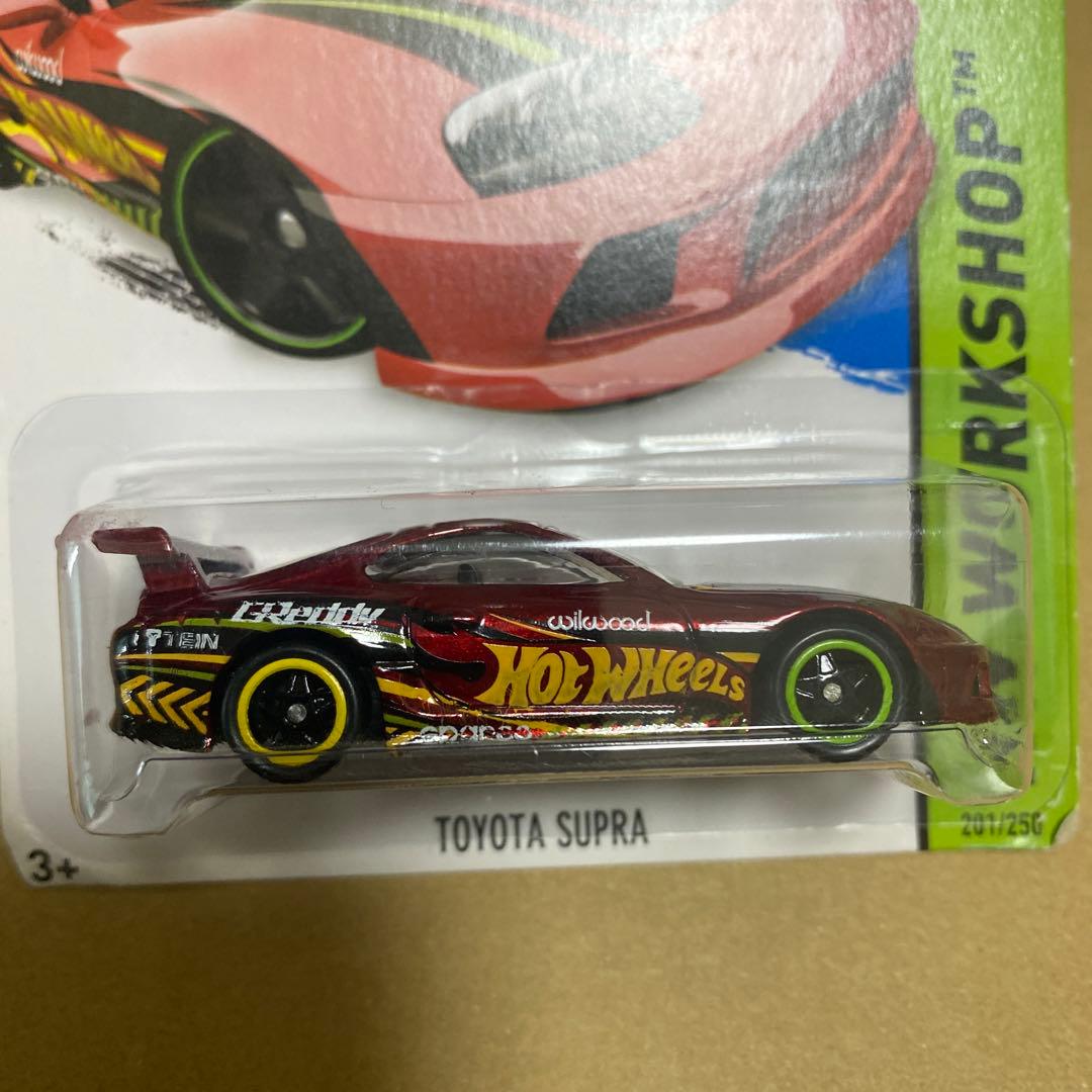 ミニカー Hot Wheels Toyota Supra HW Workshop