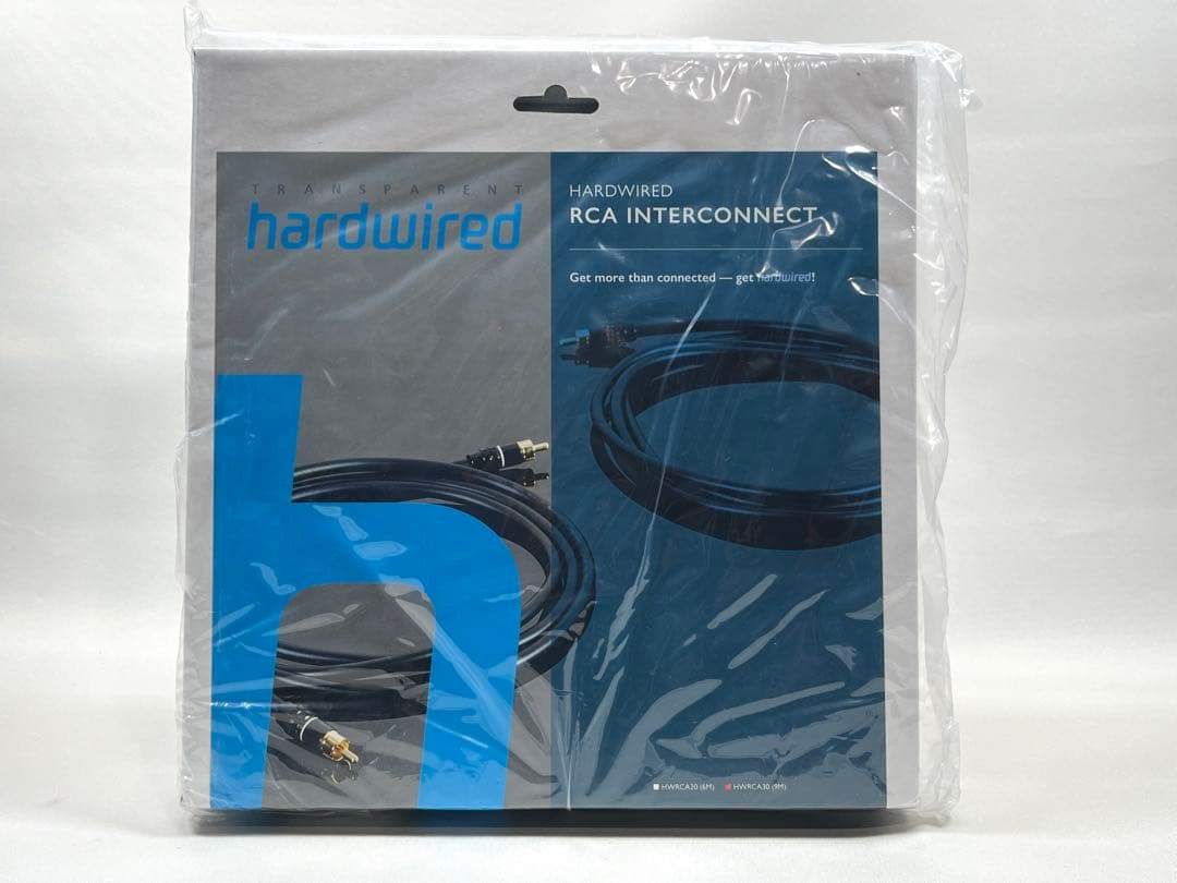新品 TRANSPARENT RCAケーブル 9.0m HW-RCA30
