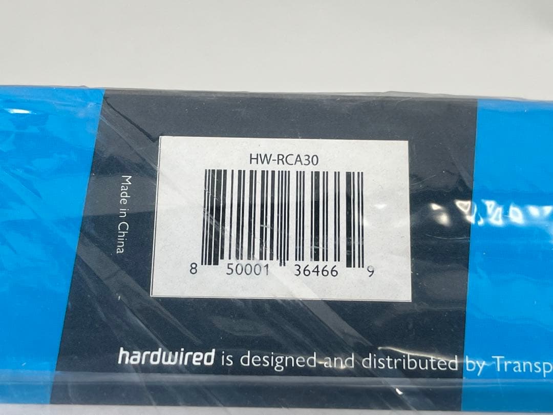 新品 TRANSPARENT RCAケーブル 9.0m HW-RCA30