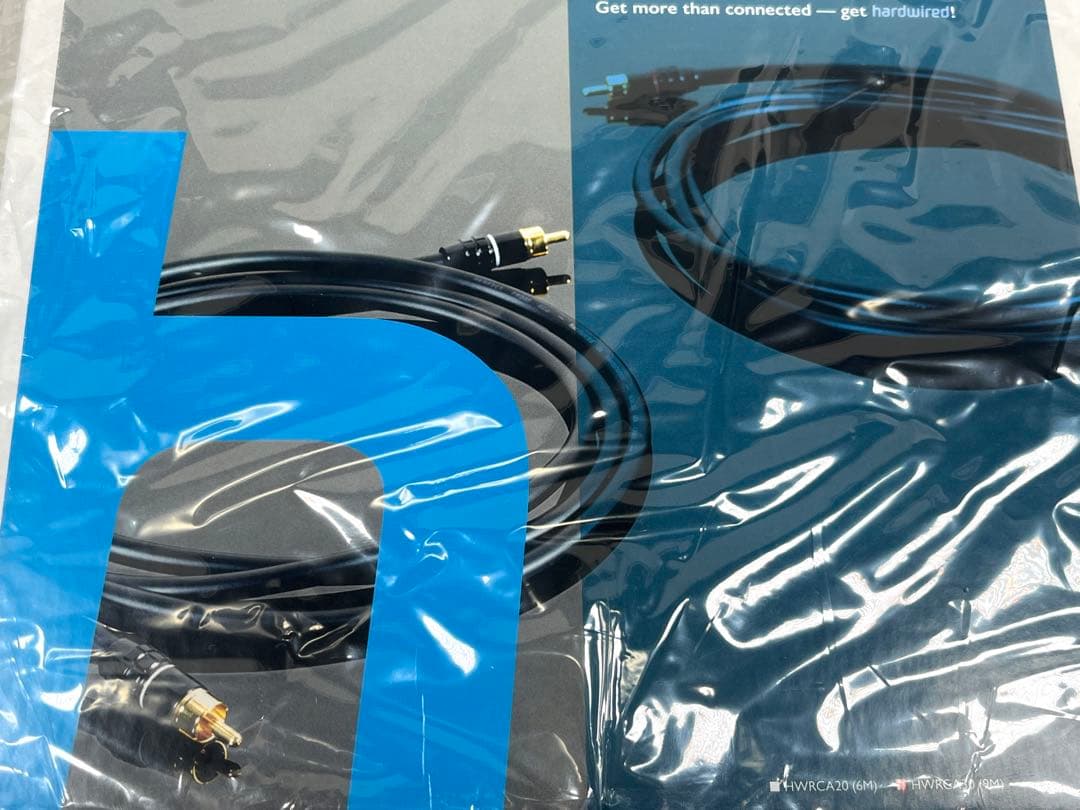 新品 TRANSPARENT RCAケーブル 9.0m HW-RCA30