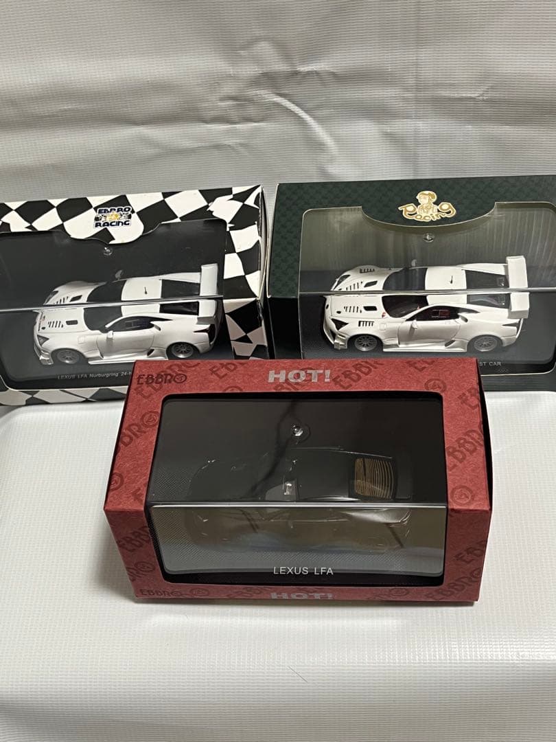 エブロ　Lexus LFA Nurburgring 3台セット