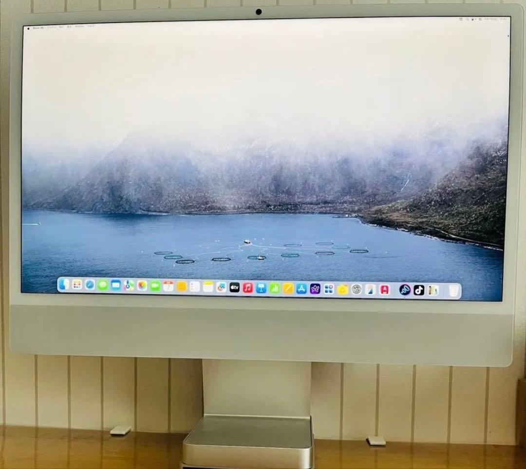 【美品】IMac M4 16GB/256GB 24インチ AC+ iMac