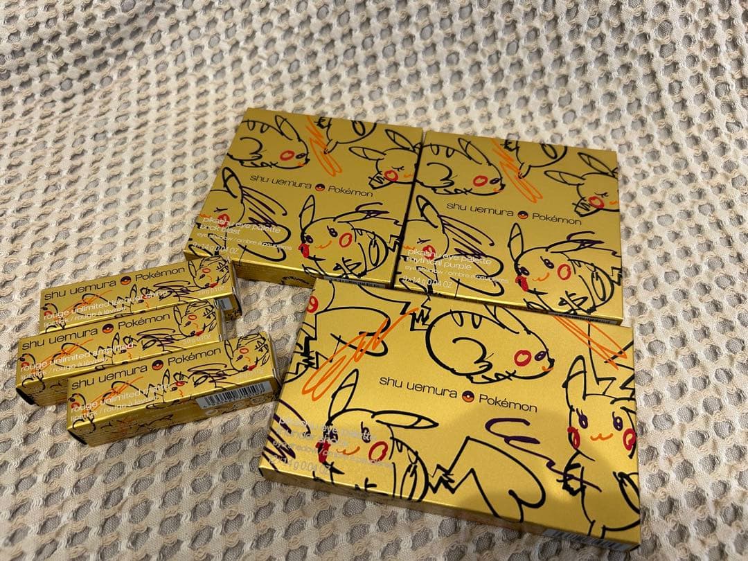 シュウウエムラ✖️ぴかちゅう