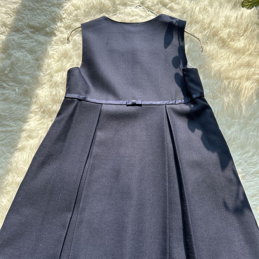 【美品】ファミリア　フォーマル　アンサンブル　お受験　ワンピース