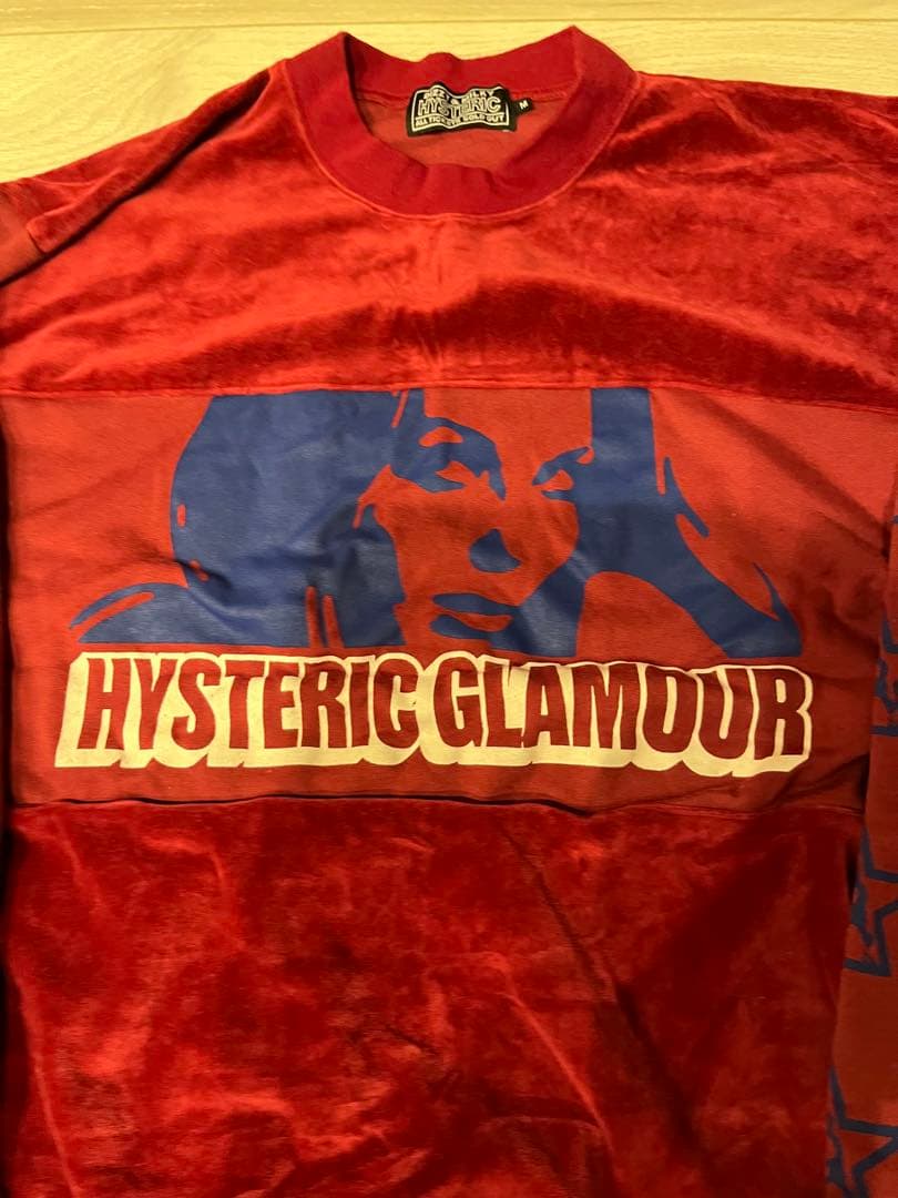 ヒステリックグラマー　トレーナー　ベロア