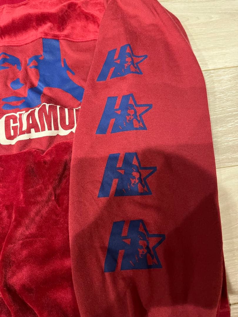 ヒステリックグラマー　トレーナー　ベロア