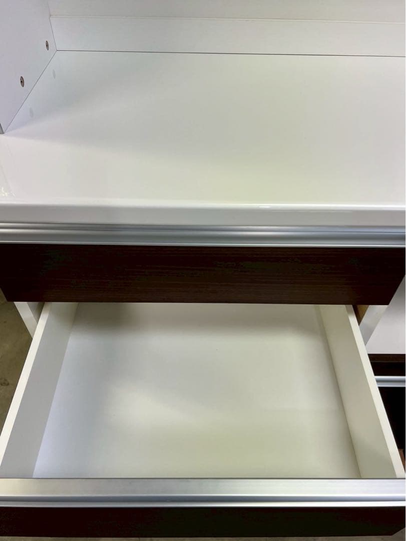 創愛ファニチュア ティーノ100 食器棚 レンジボードW99