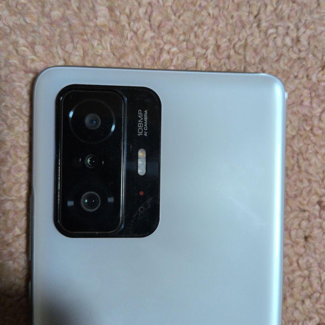 Xiaomi 11T ホワイト スマートフォン本体 箱 おまけ付き 使用感あり