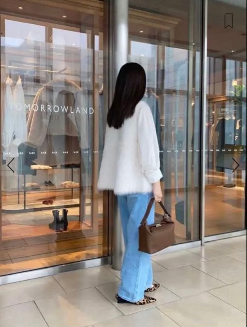 Ballsey トゥモローランド　ファー ベスト フェザー　新品