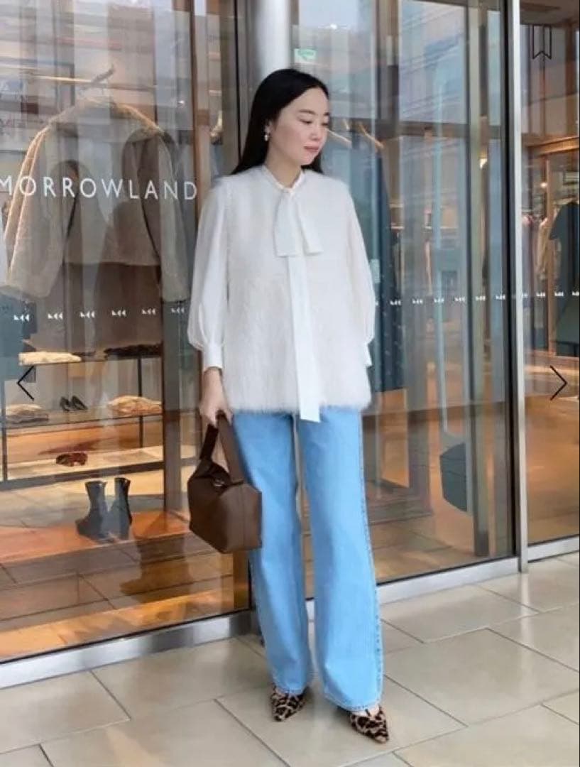 Ballsey トゥモローランド　ファー ベスト フェザー　新品