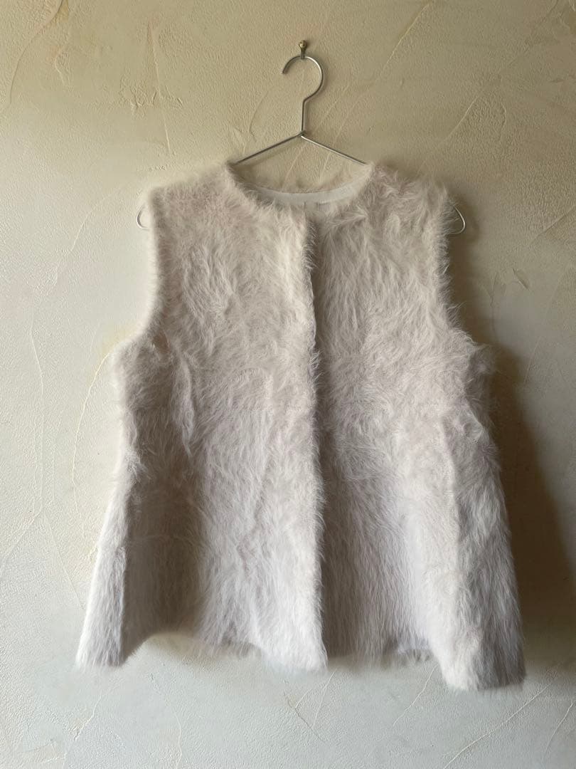 Ballsey トゥモローランド　ファー ベスト フェザー　新品