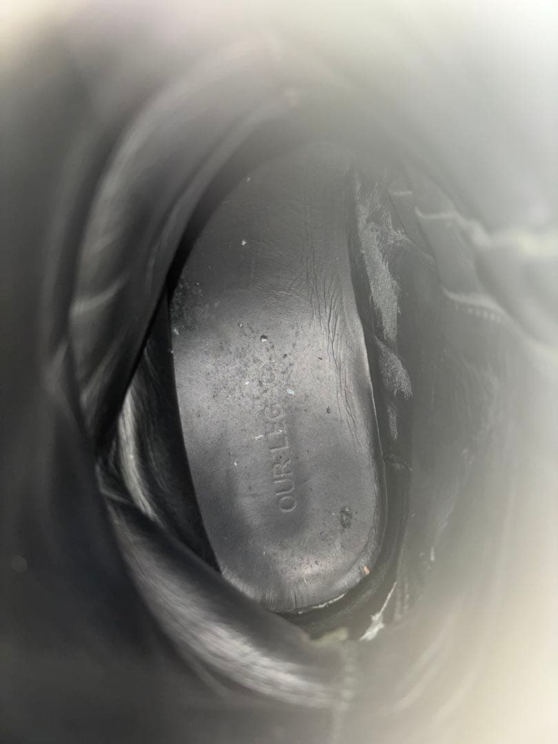 ourlegacy 定番 CAMION BOOT black 41