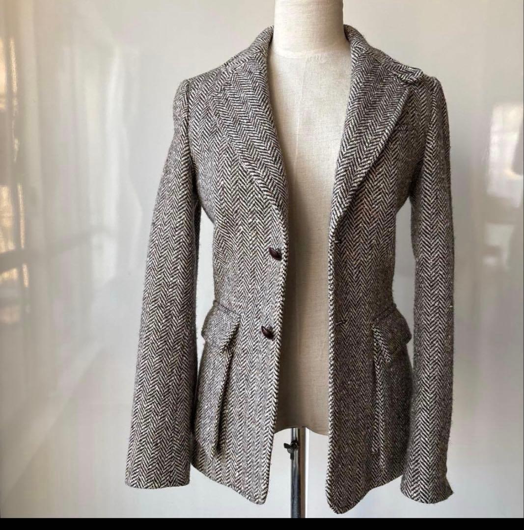 専用！MADISON BLUE ヘリンボーン　テーラードジャケット