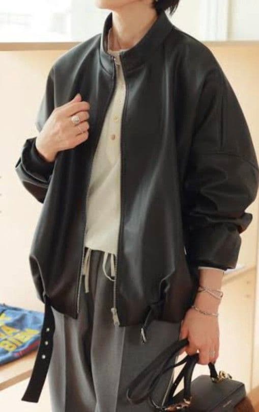 マルゴービンテージ　エコレザージャケット