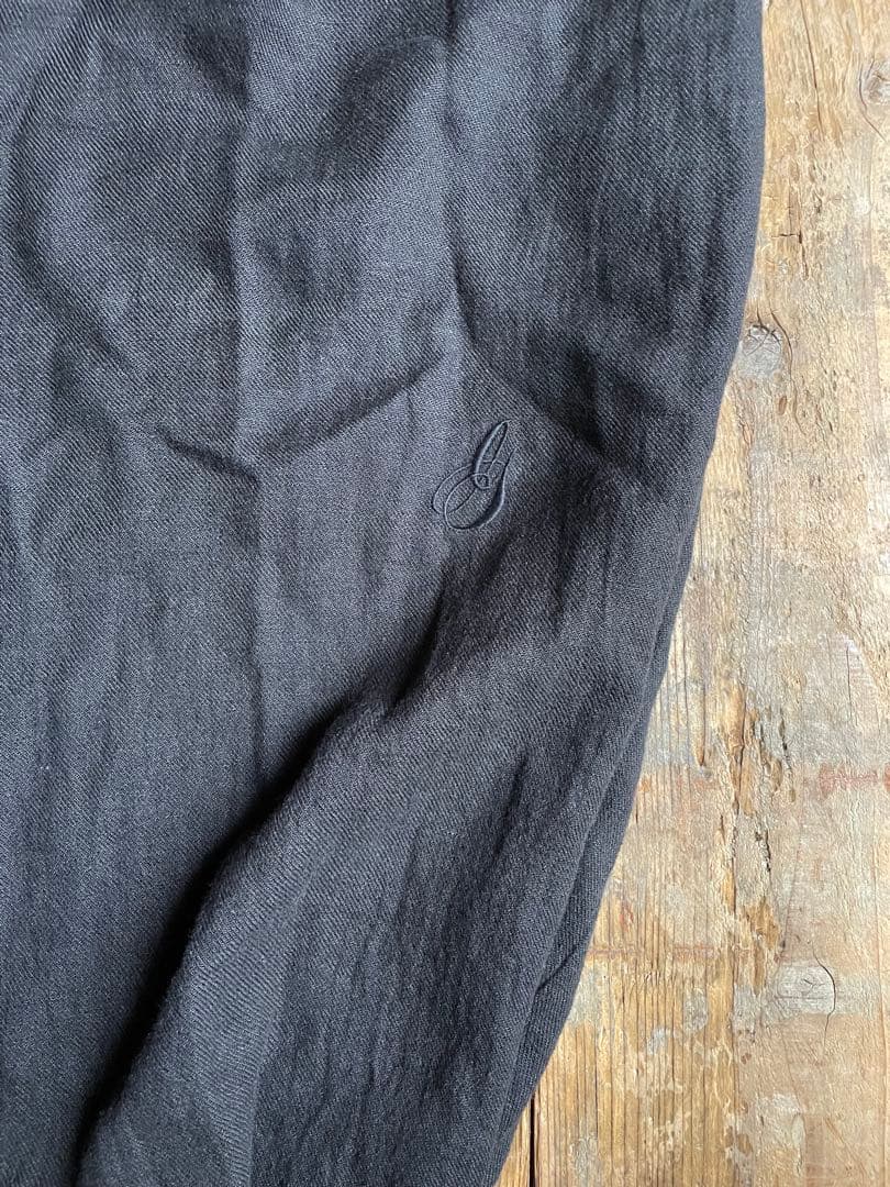 GASA 黒 サルエルパンツ バルーンパンツ