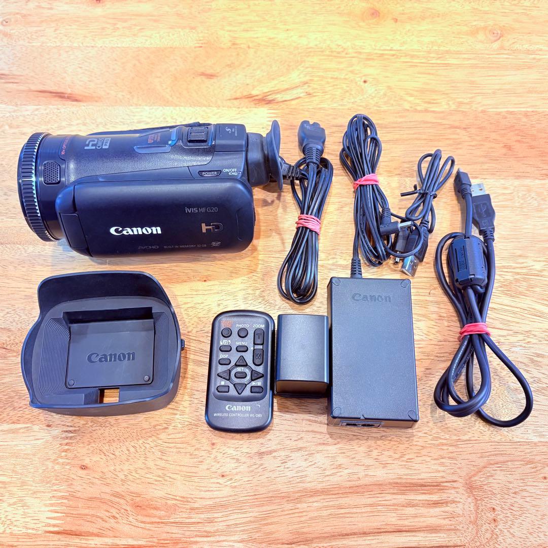 Canon iVIS HF G20 ビデオカメラ本体