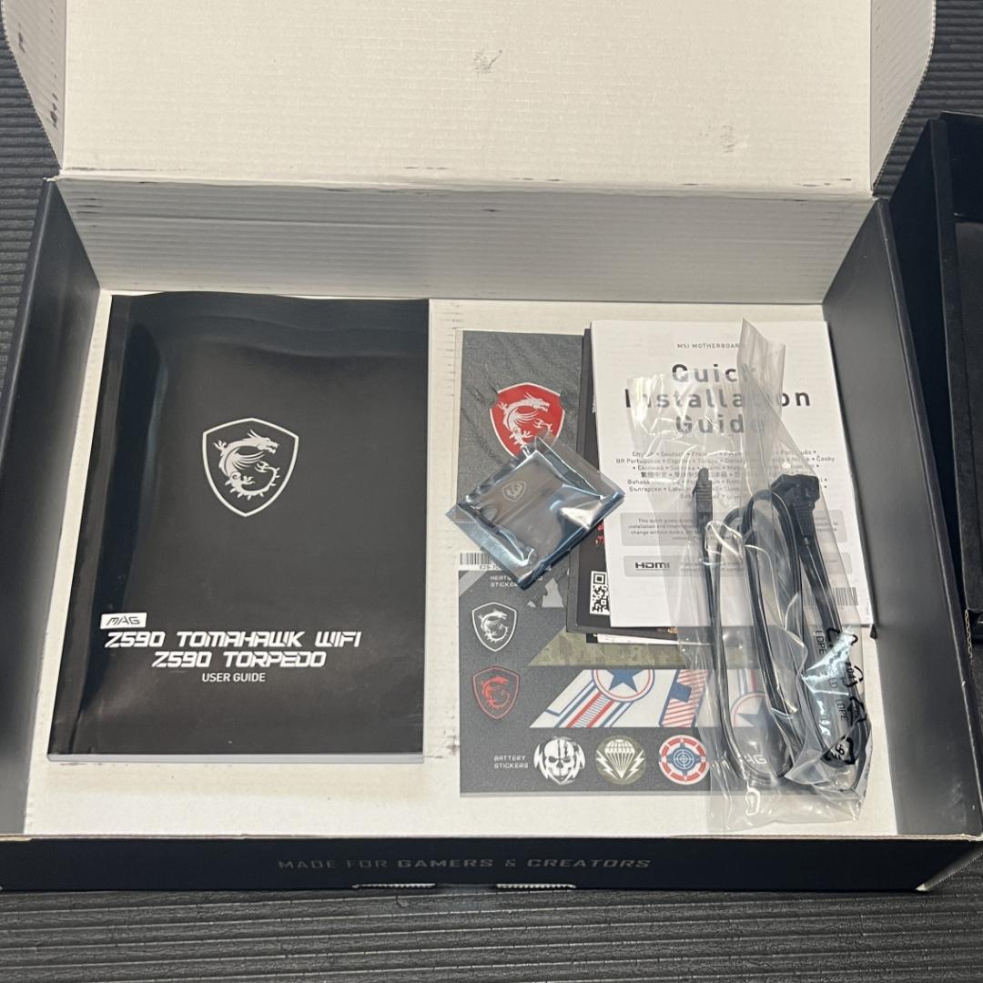 Core i7-10700K＋メモリ128GB＋MSI Z590 セット