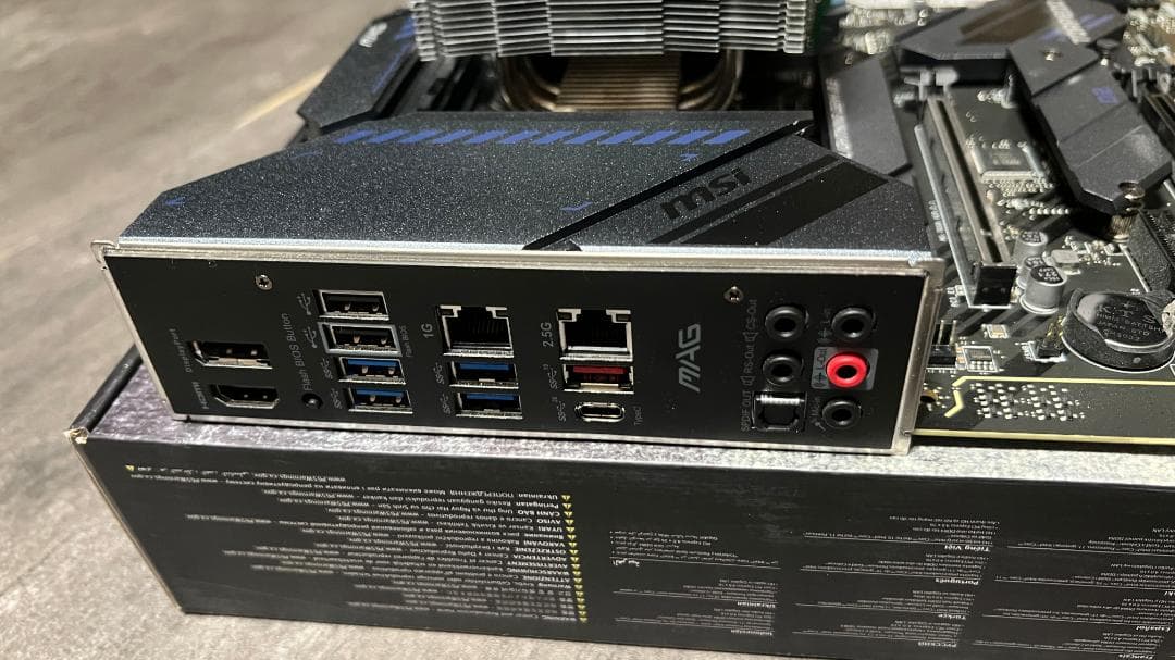 Core i7-10700K＋メモリ128GB＋MSI Z590 セット