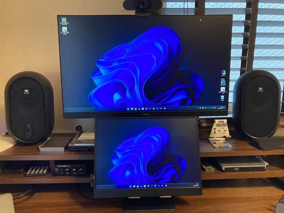 Fenge モニター台 卓上 デスクシェルフ モニタースタンド パソコン台 2m