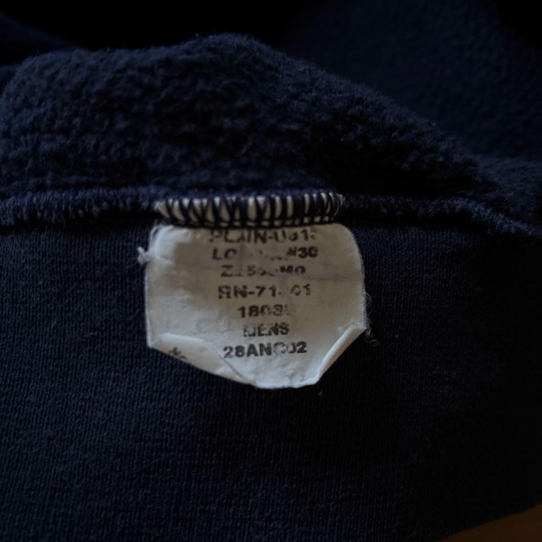 L.L.Bean × Russell スウェット 無地 ネイビー M