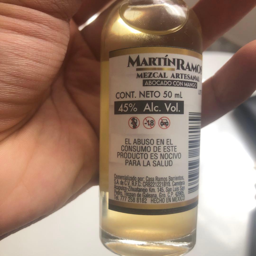 MARTÍN RAMOS メスカル アボカドとマンゴー 50ml