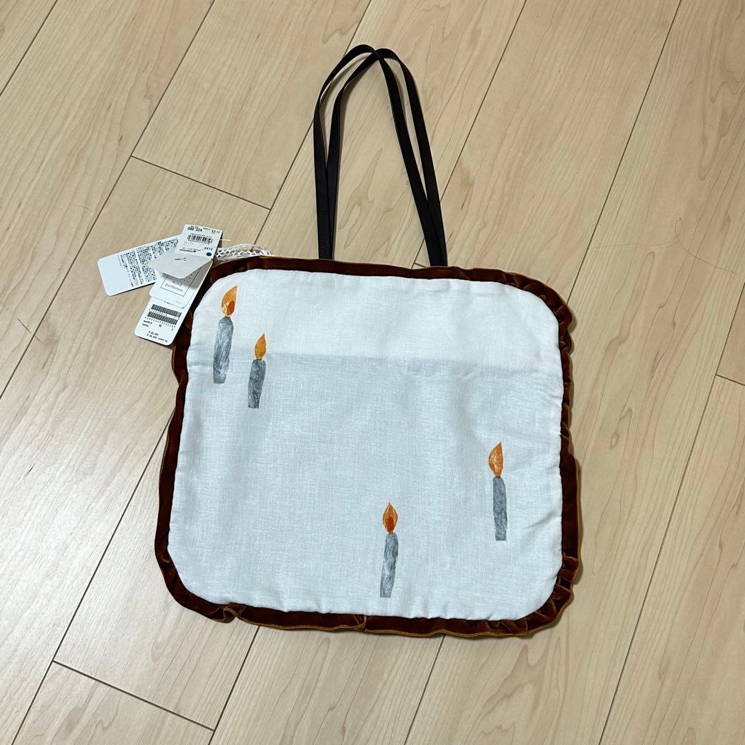 mina perhonen ミナペルホネン トートバッグ 白