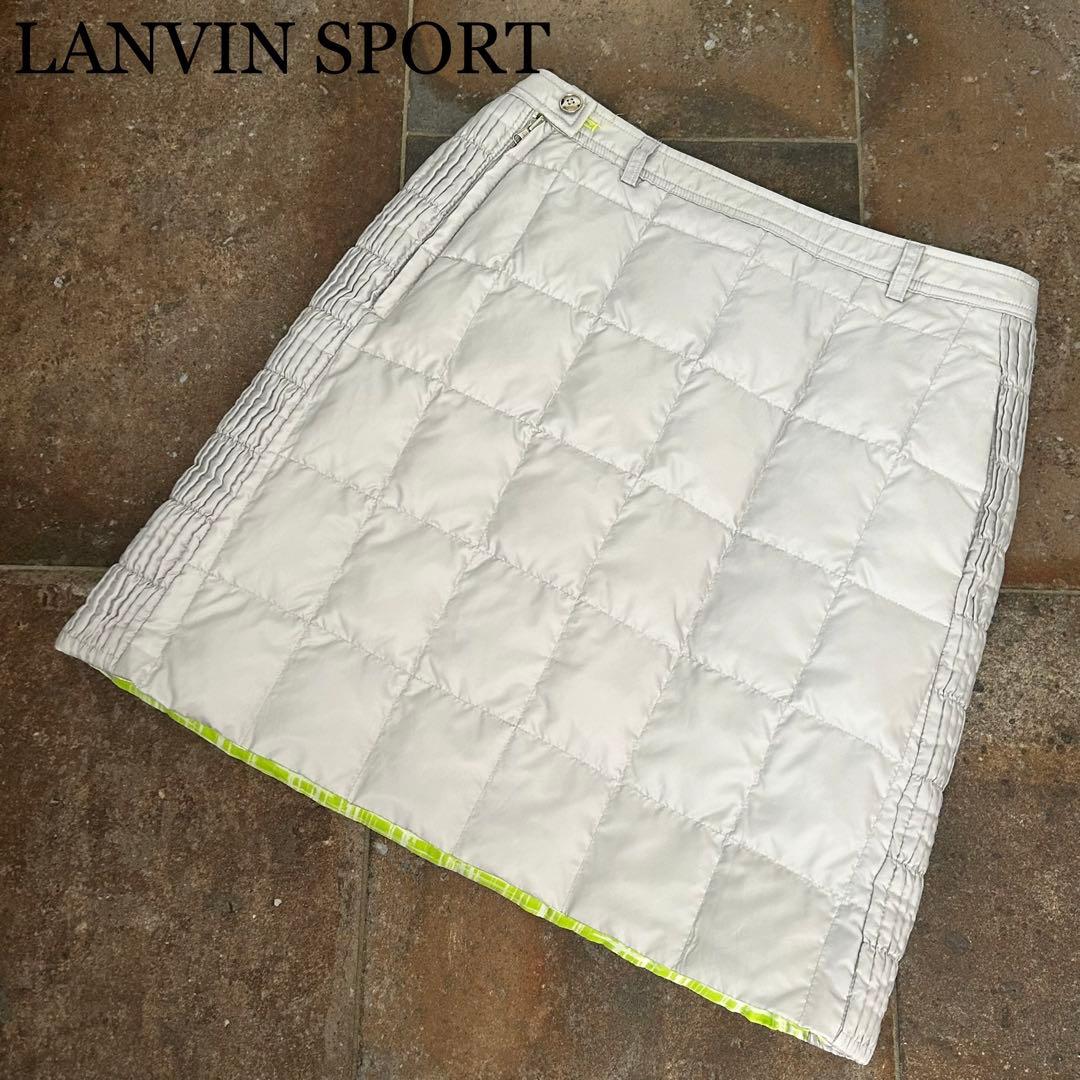 LANVIN SPORT リバーシブル ダウン スカート サイズ38