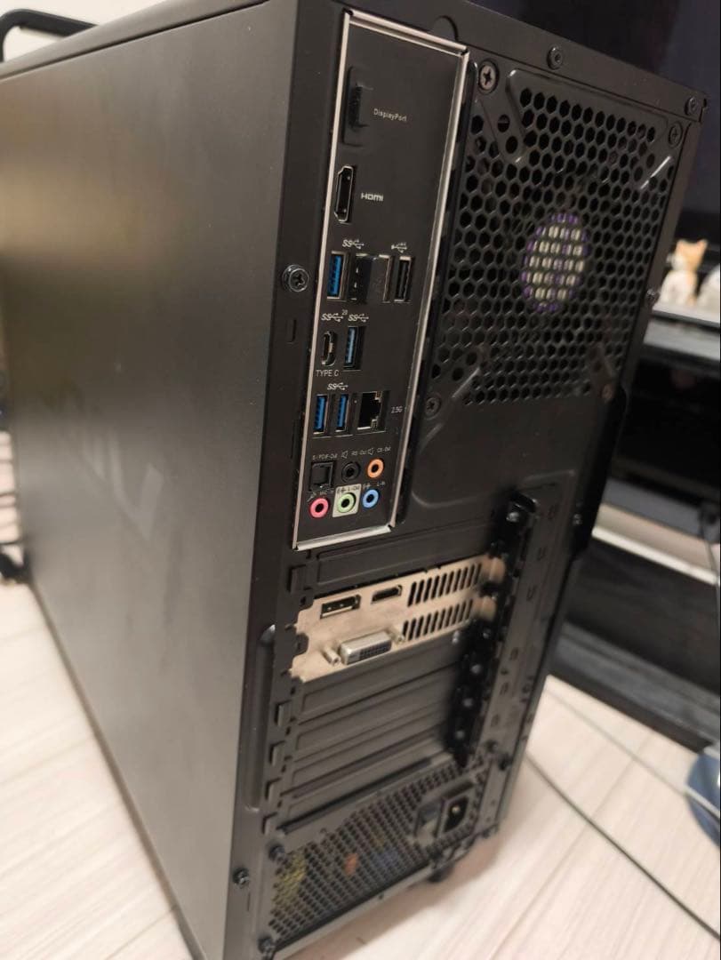 ゲーミングPC core i7 10700F M.2SSD 512GB