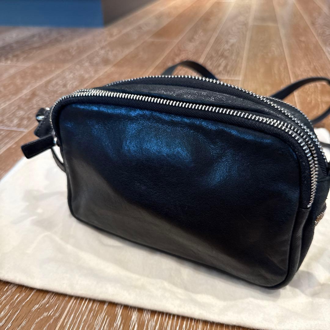 JIMMY CHOO ショルダーバッグ 黒 星 スタッズ サイドロゴ