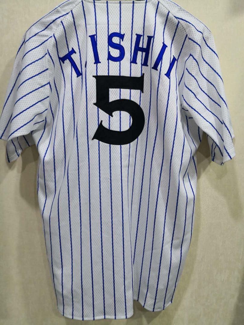 k*7様 横浜DeNAベイスターズ復刻ユニフォーム　サイズ Ｌ　豪華刺繍 石井琢