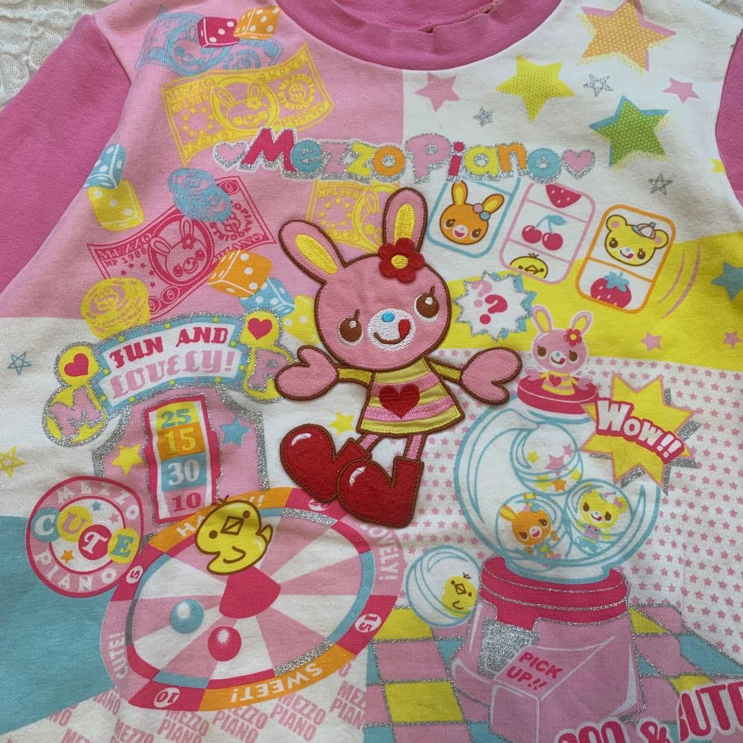 希少！メゾピアノ　ミミポポちゃん　トレーナー　ロンT 135