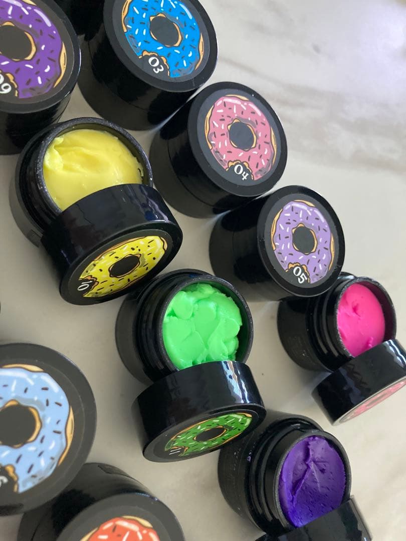 ネイル工房 4D 超立体クレイジェル 24個セット8g