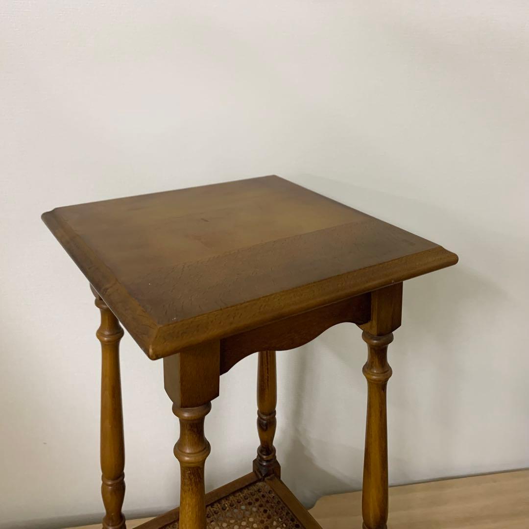 karimoku オールドカリモク サイドテーブル 花台 電話台 ヴィンテージ