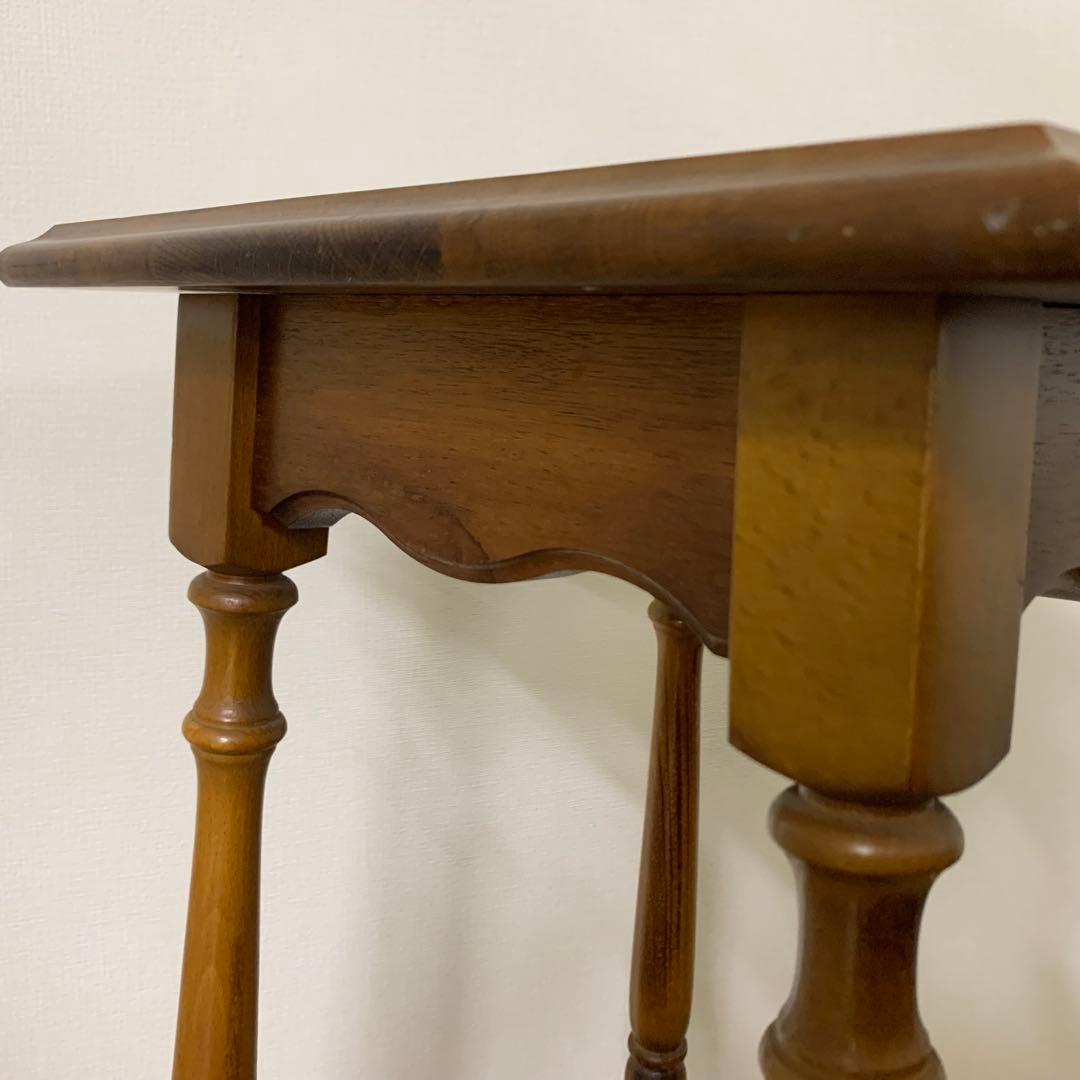 karimoku オールドカリモク サイドテーブル 花台 電話台 ヴィンテージ