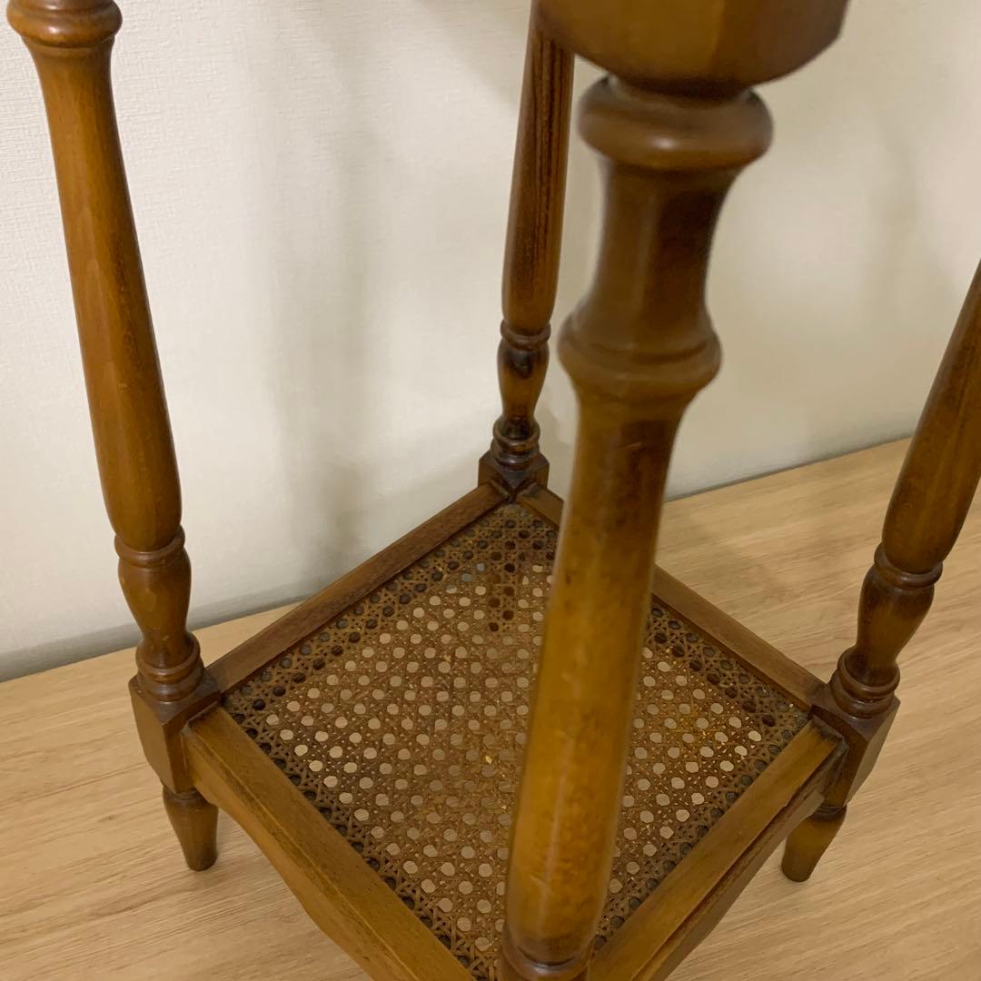 karimoku オールドカリモク サイドテーブル 花台 電話台 ヴィンテージ