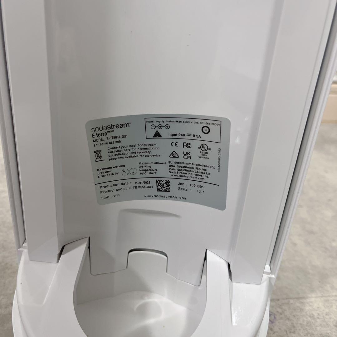 sodastream ソーダストリーム E-TERRA 炭酸水メーカー