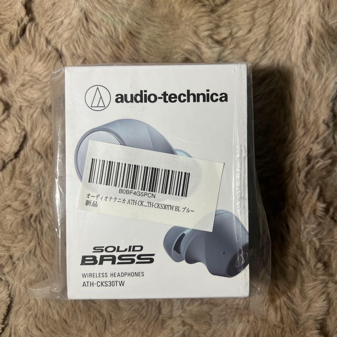 オーディオテクニカ ATH-CKS30TW BL ワイヤレスイヤホン