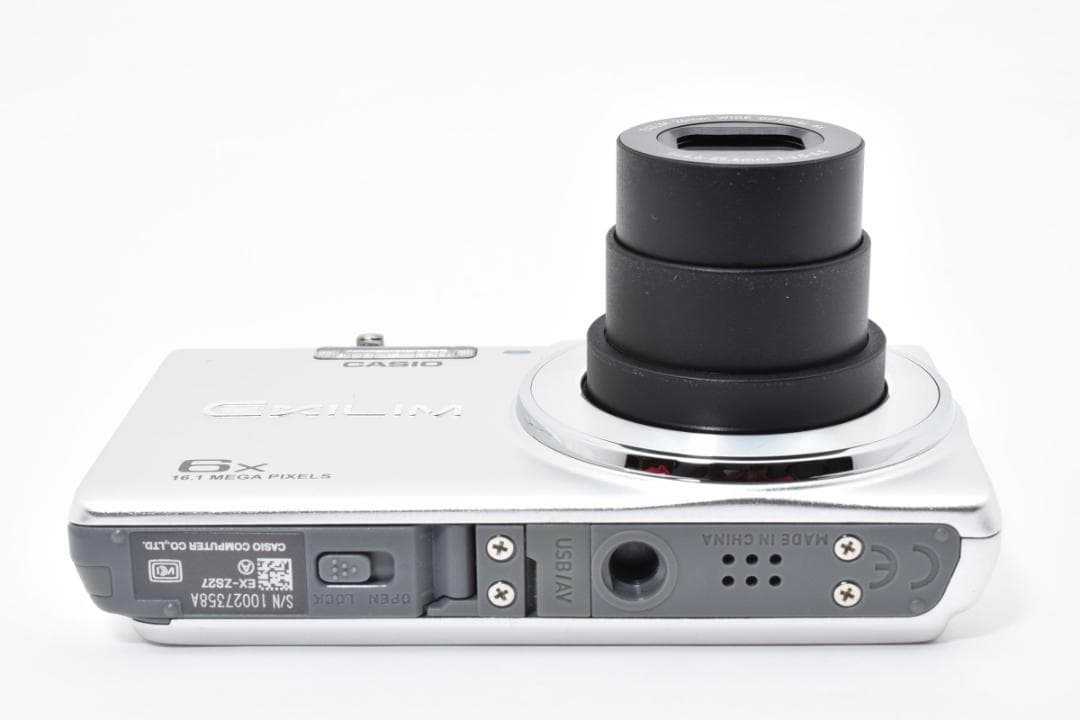 【極美品】CASIO EXILIM EX-ZS27 シルバー　動作確認済