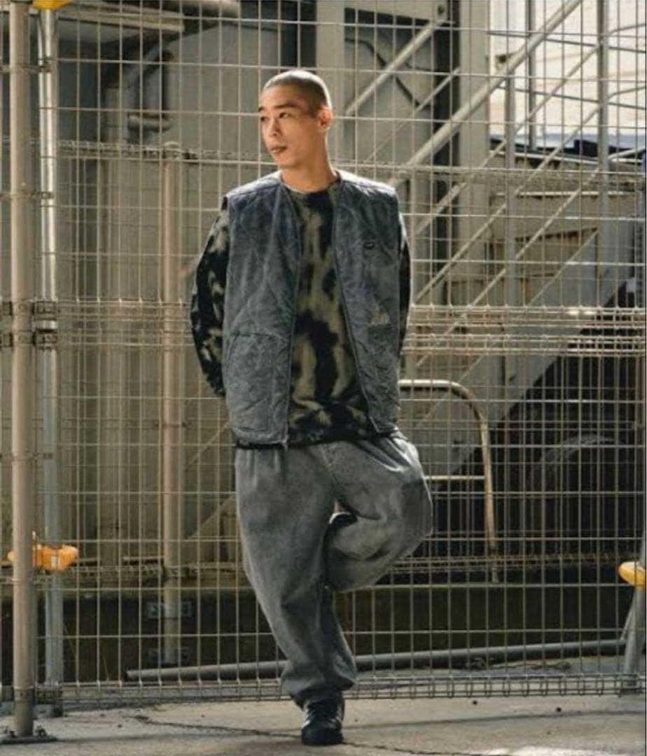 美品❗️定価22,000円 22AW HUF ハフ キルティング ベスト