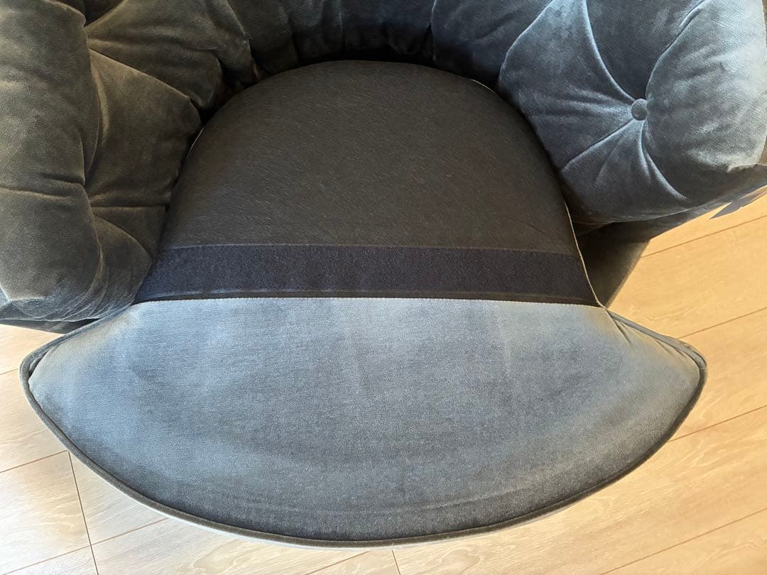 【KARE】ミュージックホール グレー アームチェア (12/21日まで)