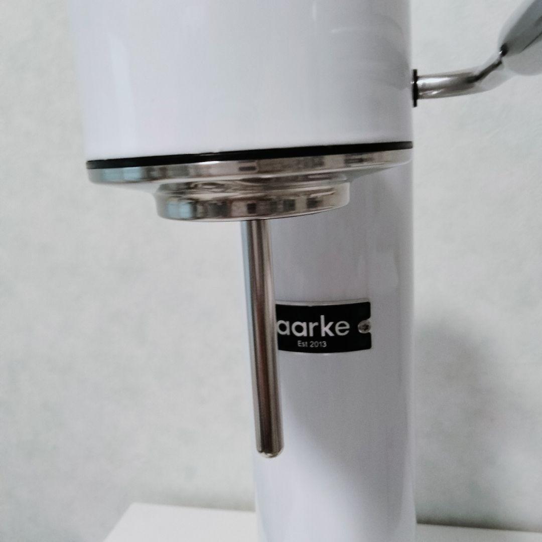 アールケ AARKE　カーボネーター3　ホワイト　ボトル２本　説明書　付き