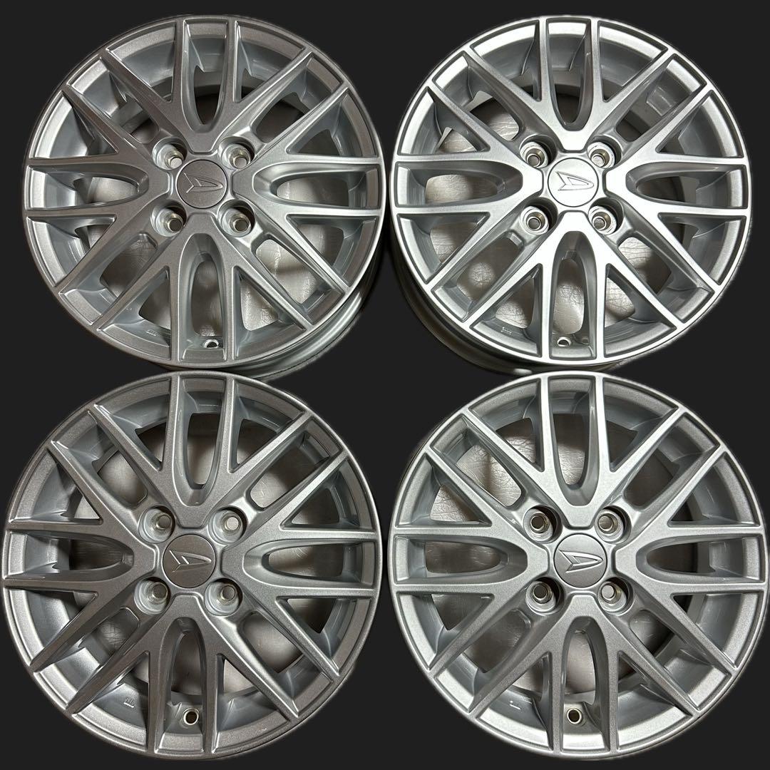 4本セット　14インチ　ダイハツ純正　オプション　ホイール　シルバー　美品